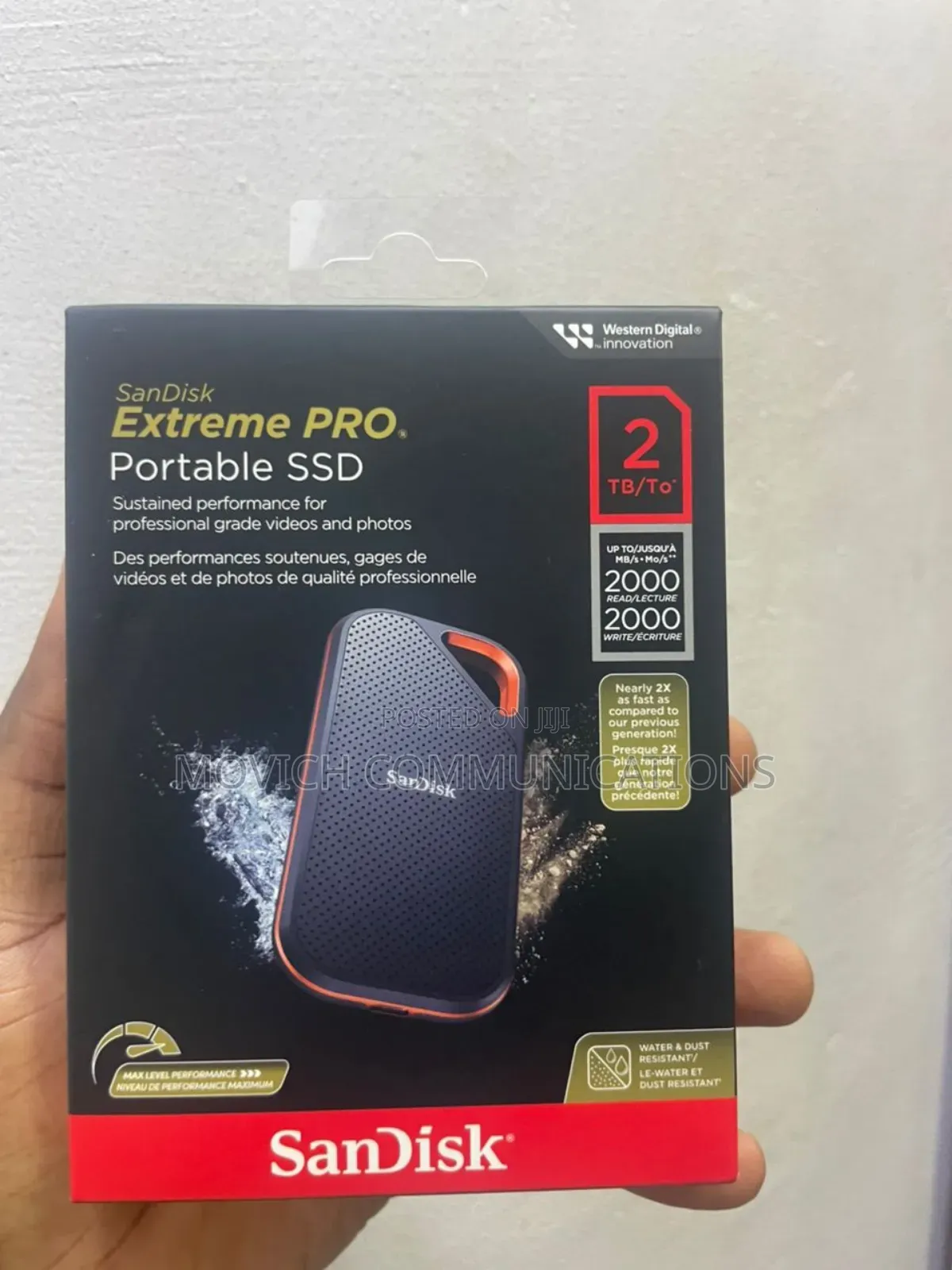 Sandisk Extreme Pro SSD 2tb