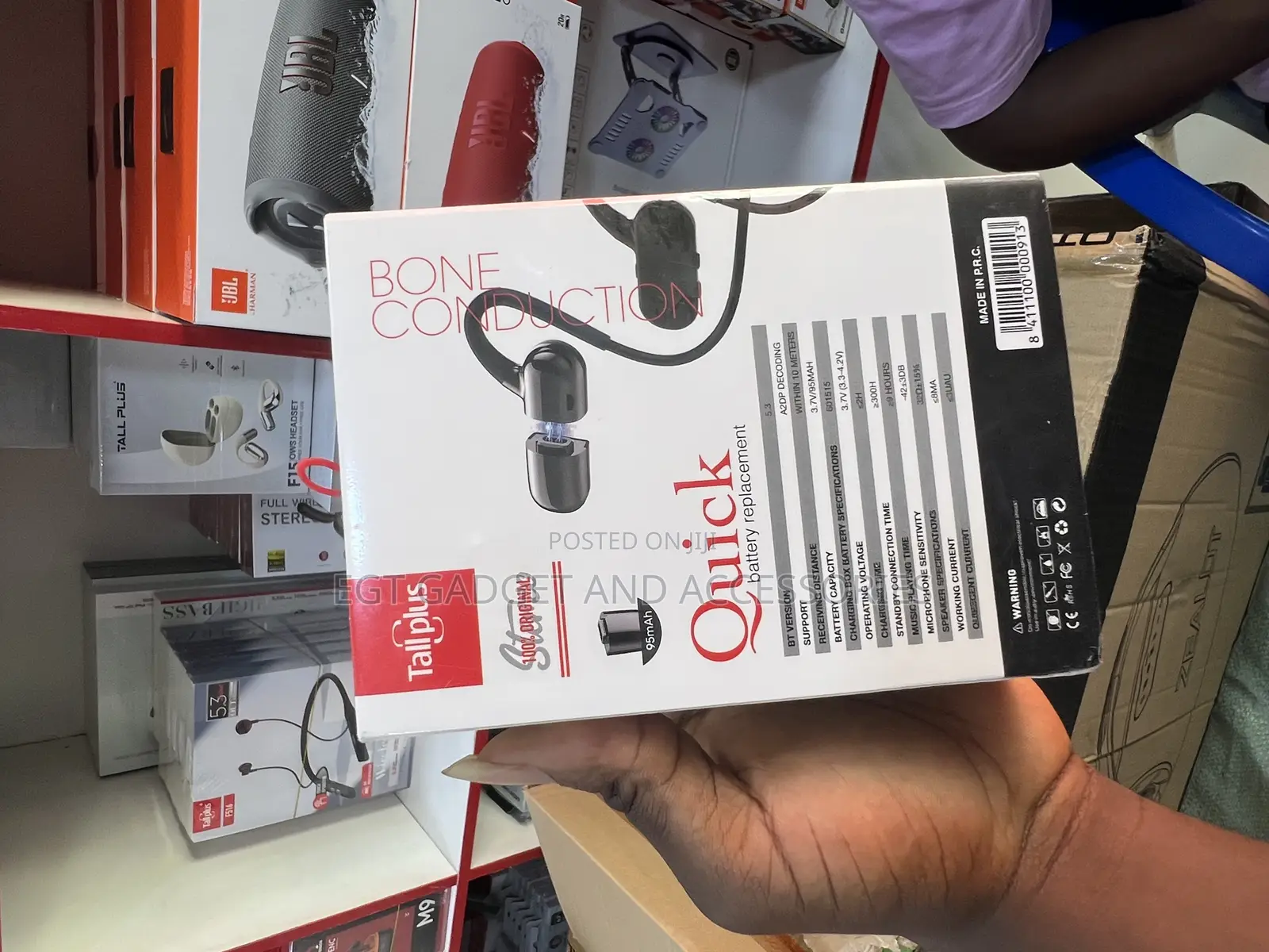 Tall Plus Bone Conduction Stereo Wireless 5.3