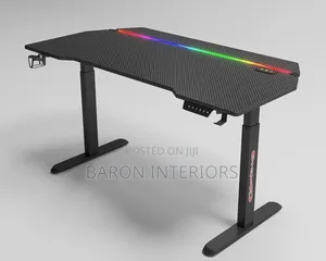 Adjustable Office Gaming Desk Is Available as Seen