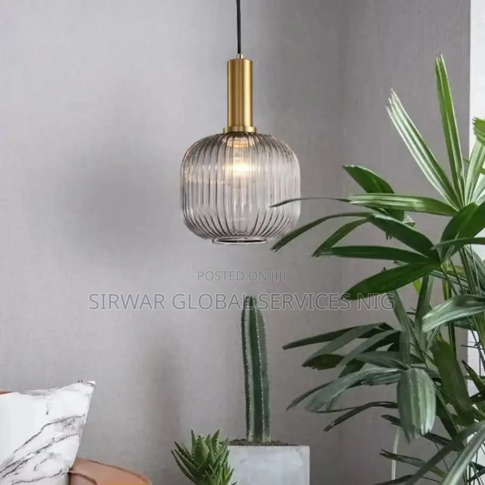 Glass Drop Light