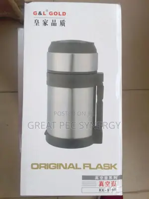 G L Gold Flask