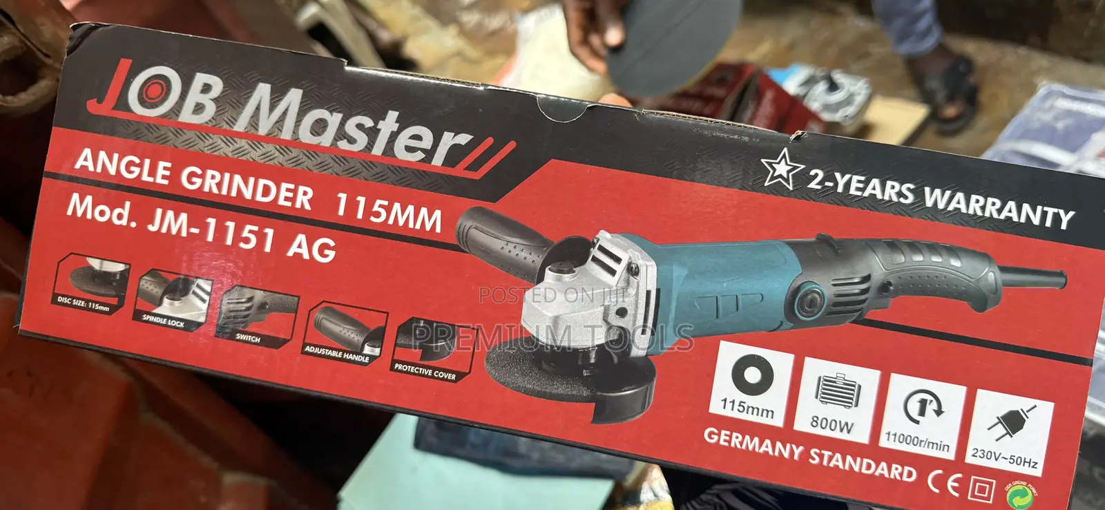 Job Master 4 and Half Grinder Electric