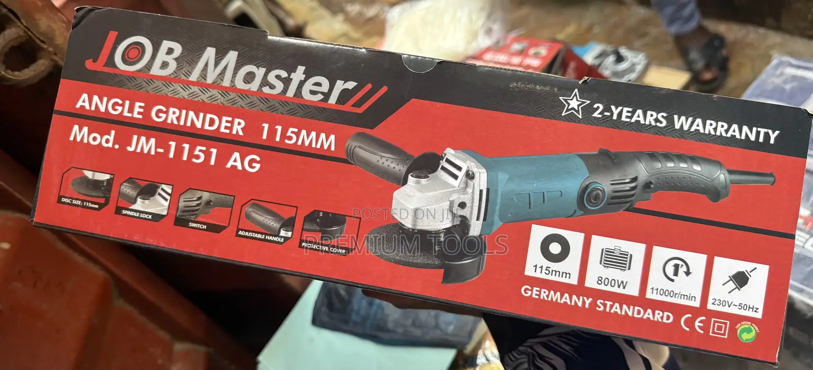 Job Master 4 and Half Grinder Electric