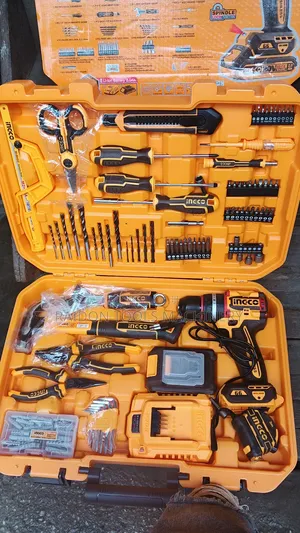 165pcs Ingco Cordless Screw Machine