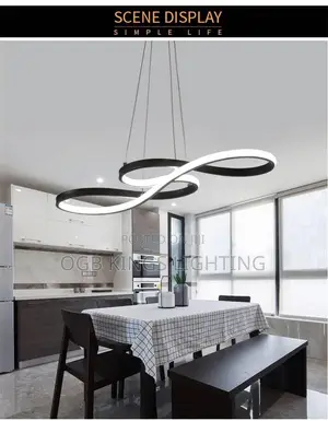 Italy Circle Pendant Lamp for Dining Room Hanging Suspension Light