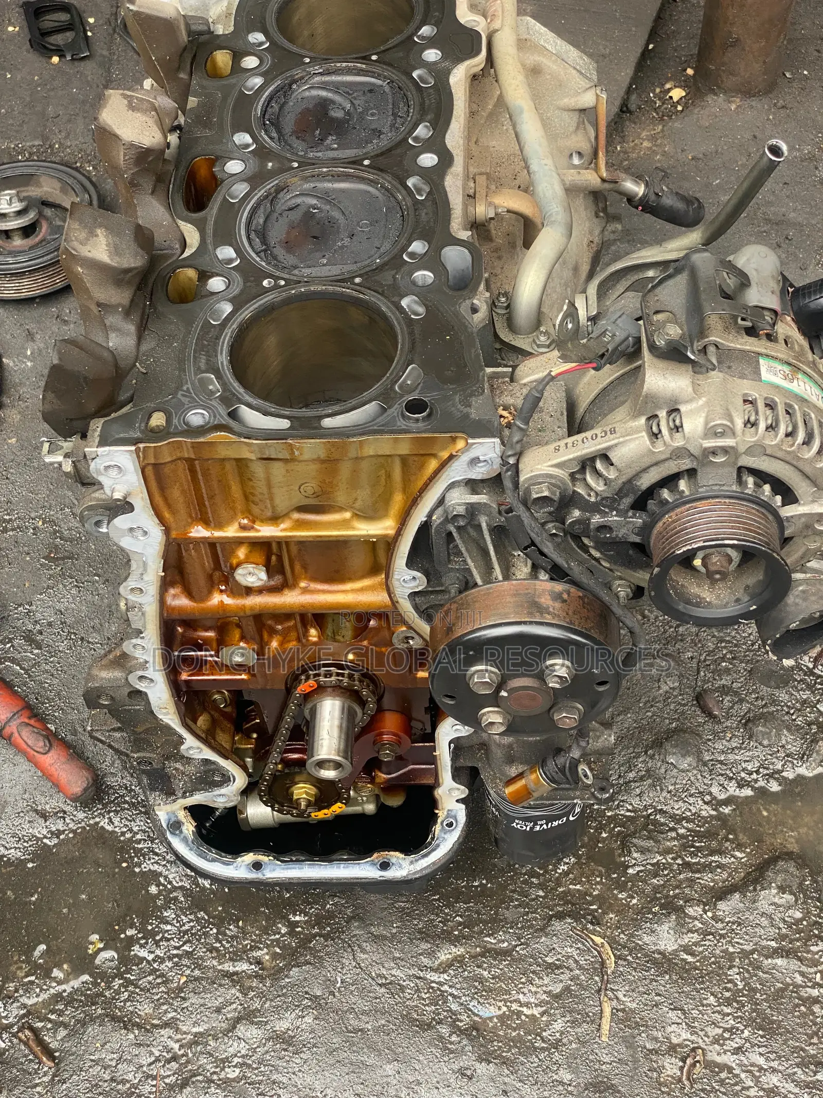 2az Half Engine 4plug