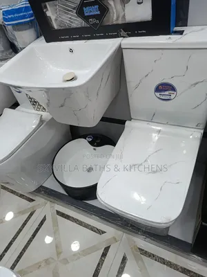 Executive Water Closet With Karara Design.
