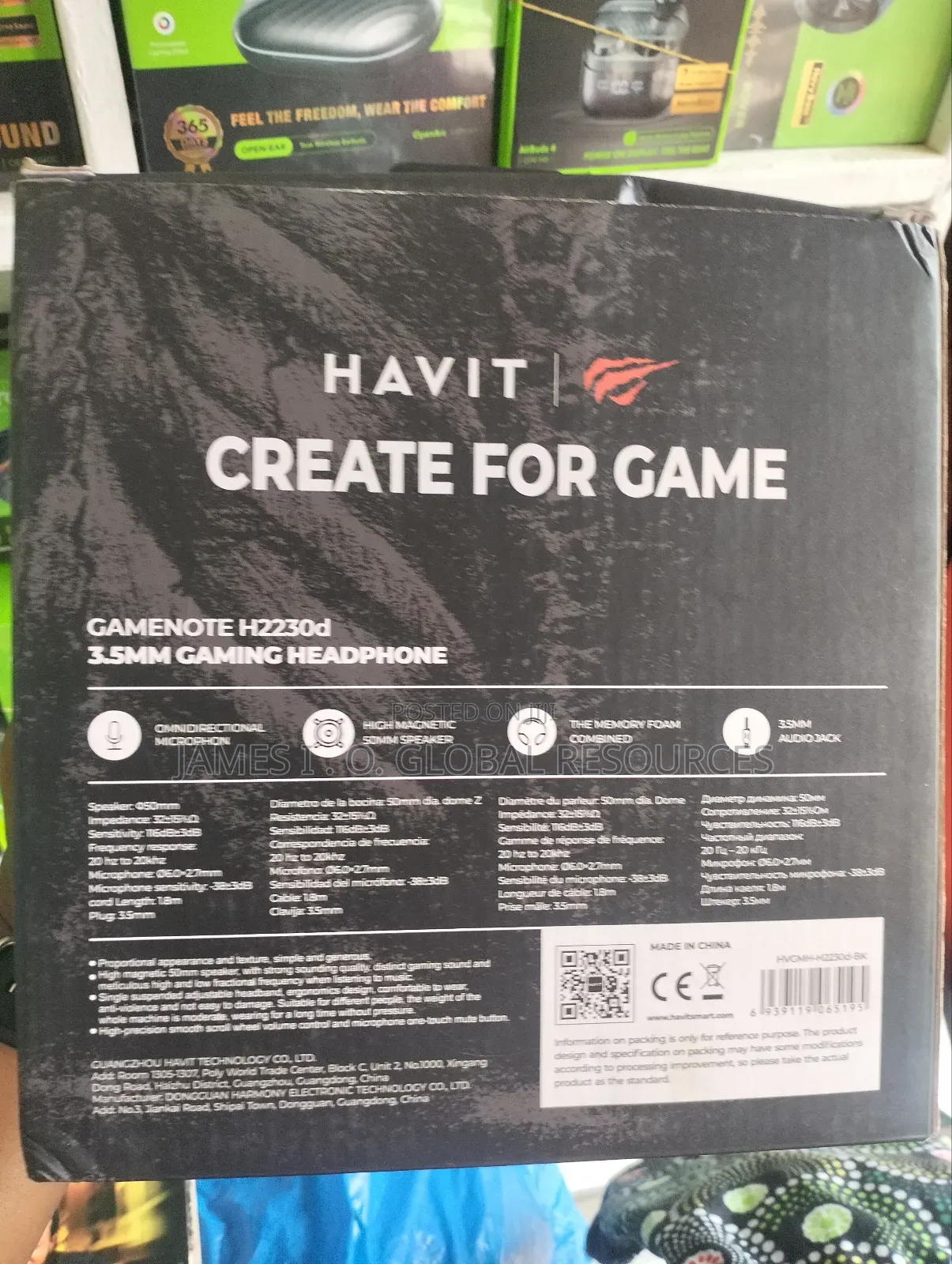 Havit Wired Gaming Headphone