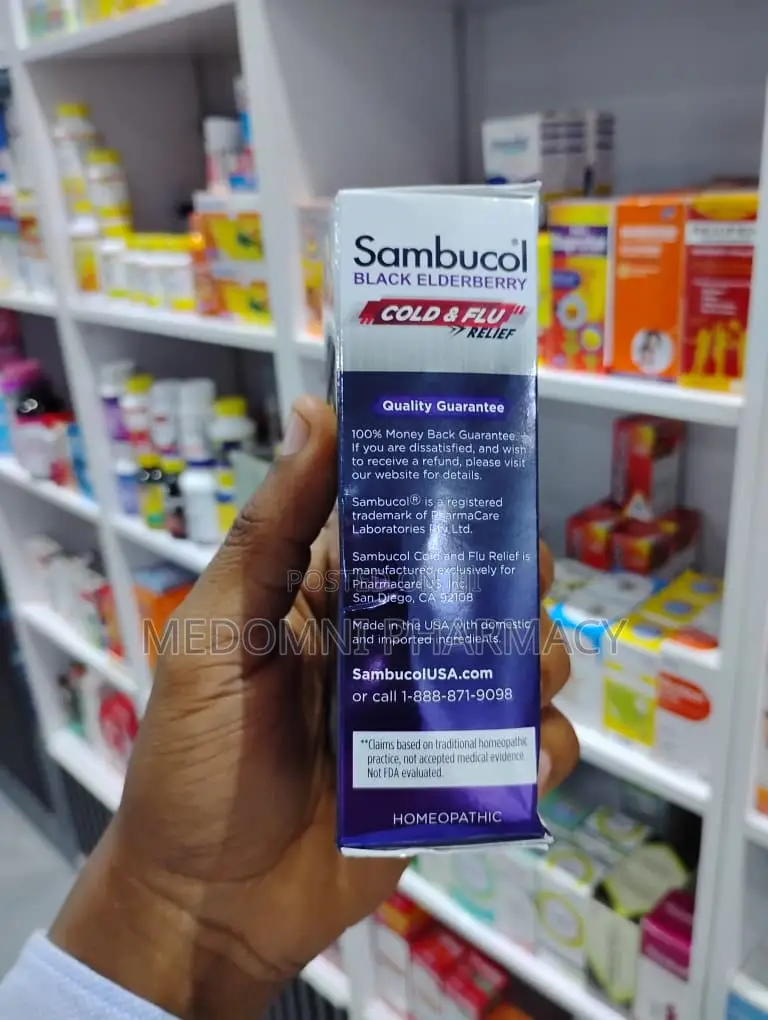 Sambucol Black Elderberry – Cold Flu Relief, 30 Tablets