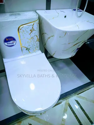 Executive Water Closet With Karara Design.