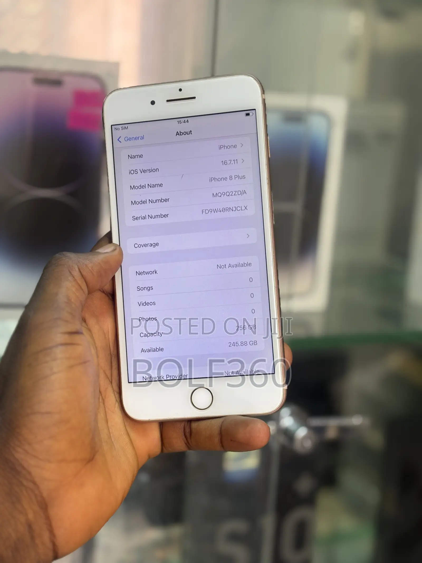 Apple iPhone 8 Plus 256 GB White