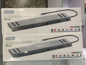 Go-Des Usb-C Multifunction Docking Station (14in1)