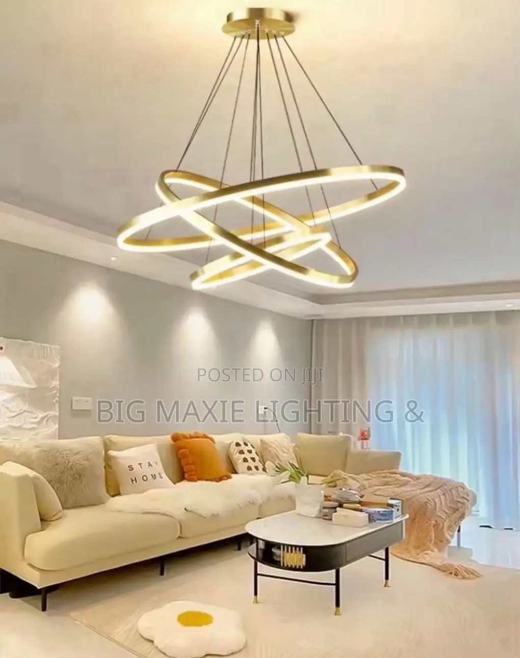 Modern Size 80cm Living Room Chandelier