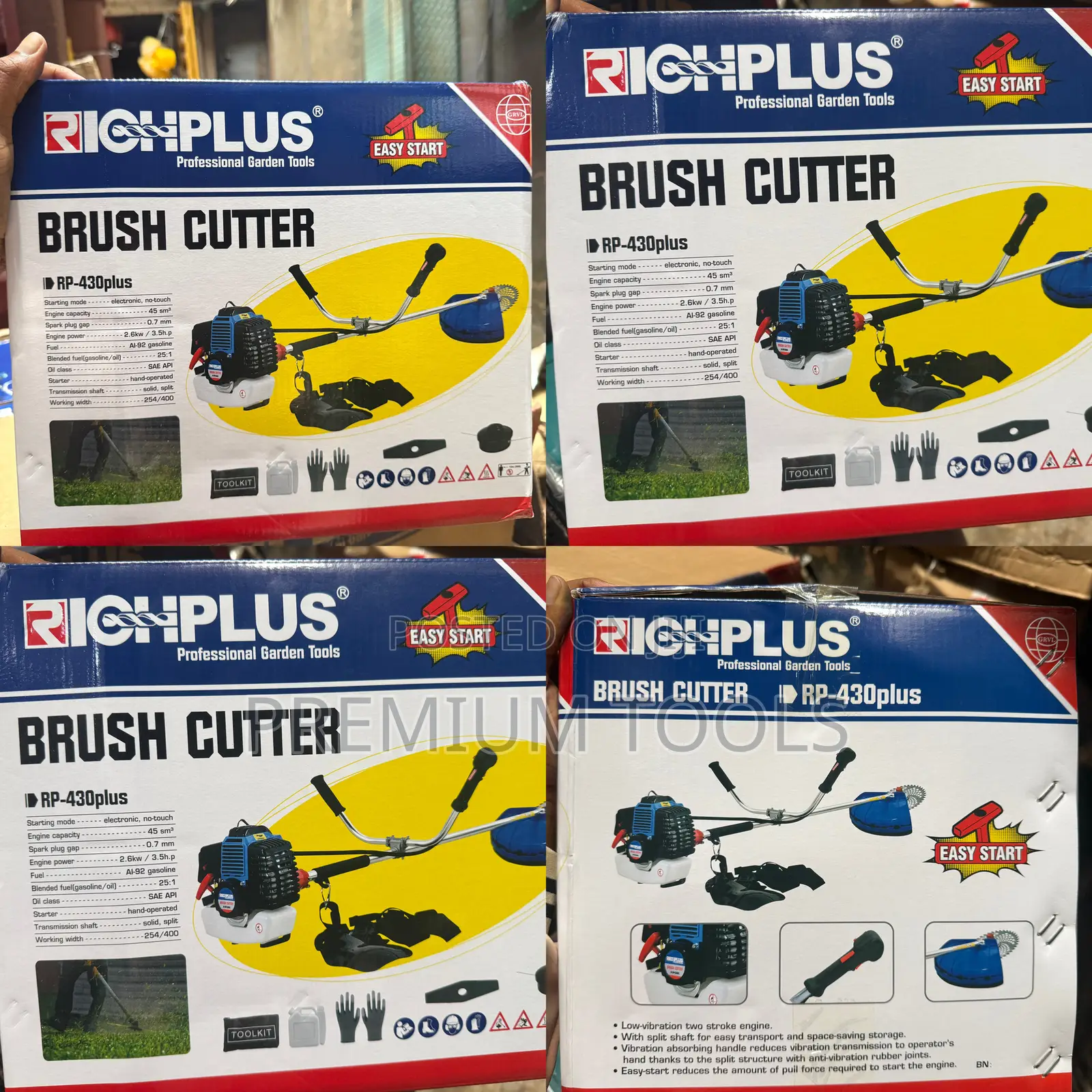 Rich Plus Rp-430 Plus Professional Brush Cutting Machine