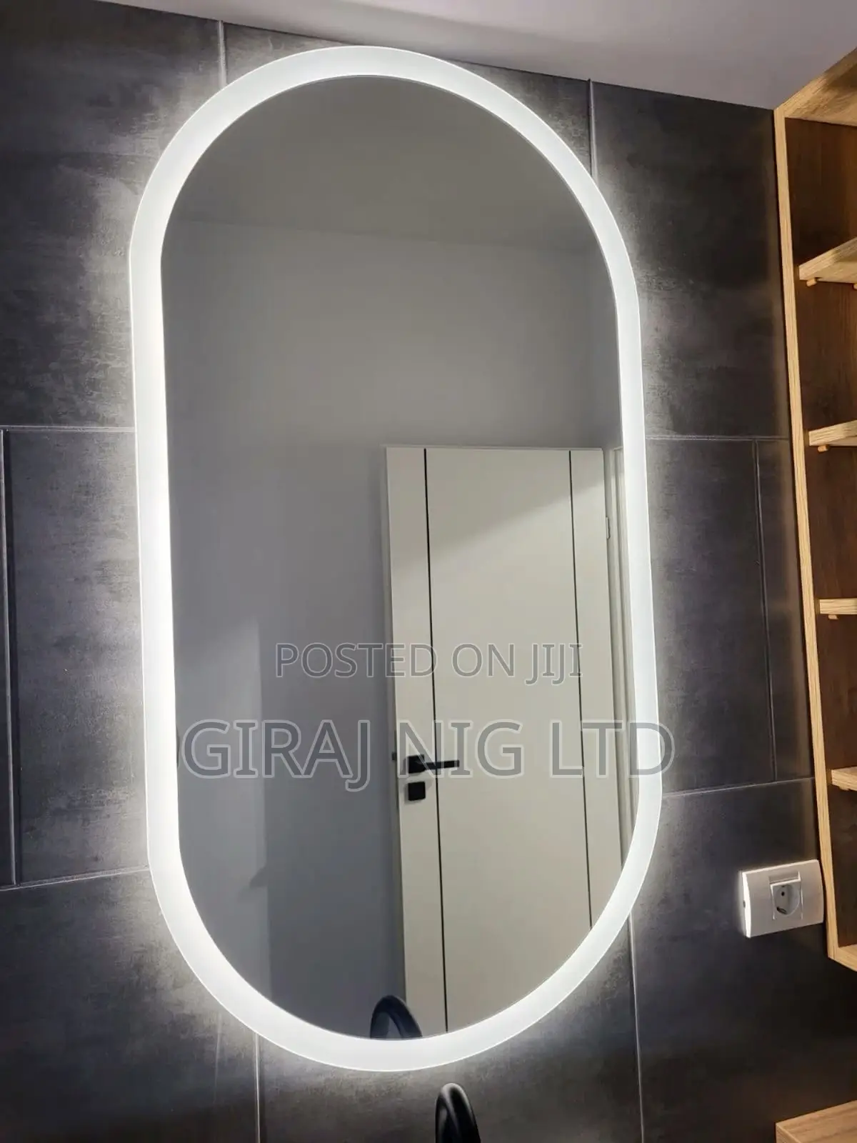 Wall Mirror With Led Light