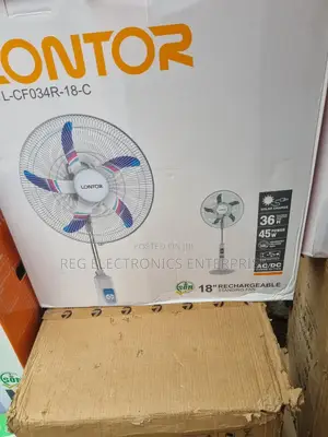 Lontor 18 Inches Rechargeable Fan