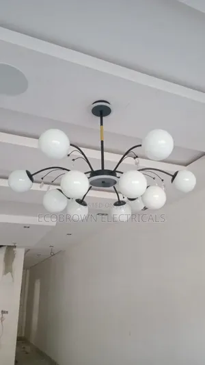 Modern Standard Chandelier for Living Room Decor Interior