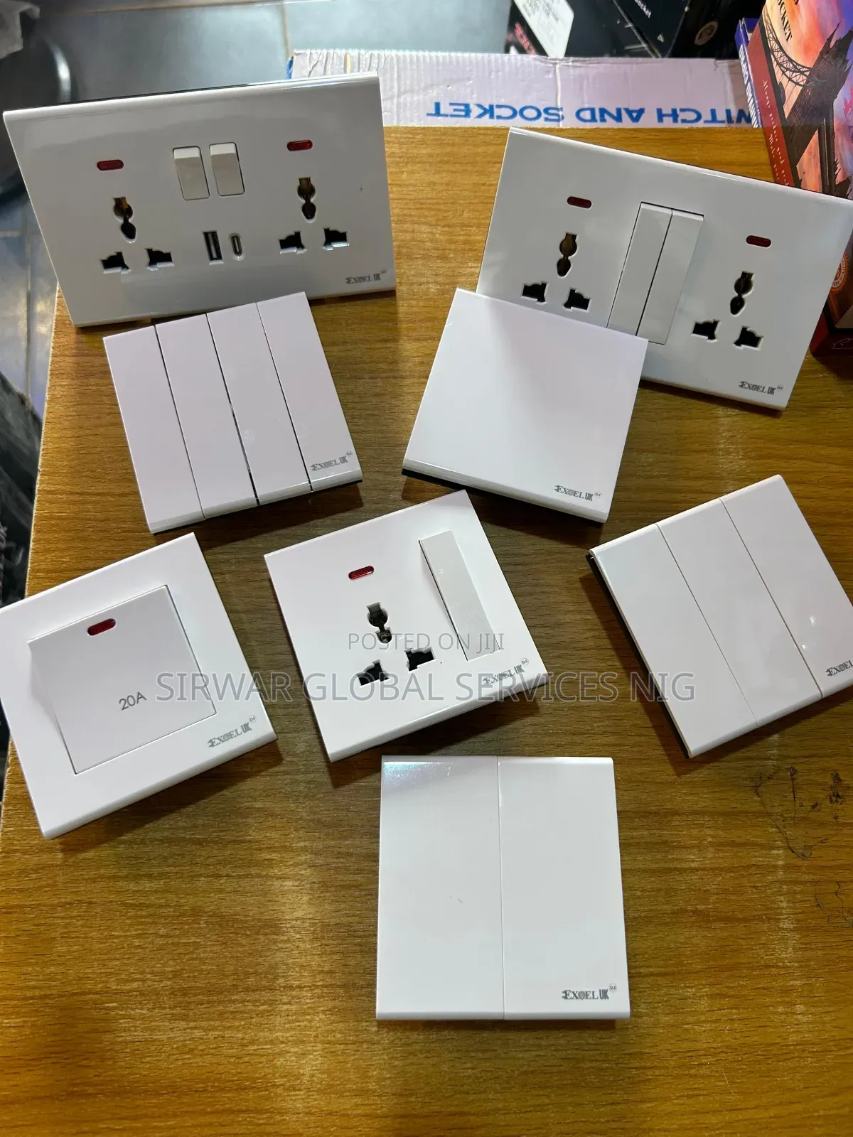 New Fancy Switch and Socket