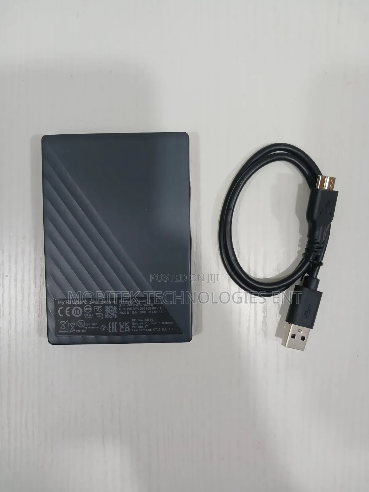 2tb Wd My Passport External Usb 3.0 Portable Storage  Hard Drive