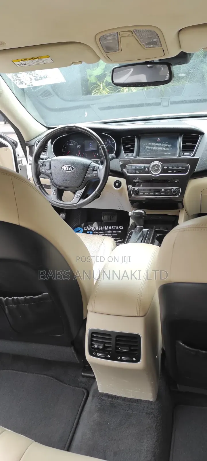 Kia Cadenza 2014 White