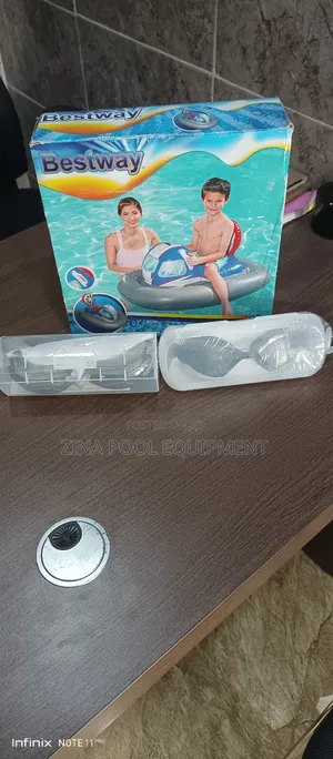 Swimming Goggles and Floater