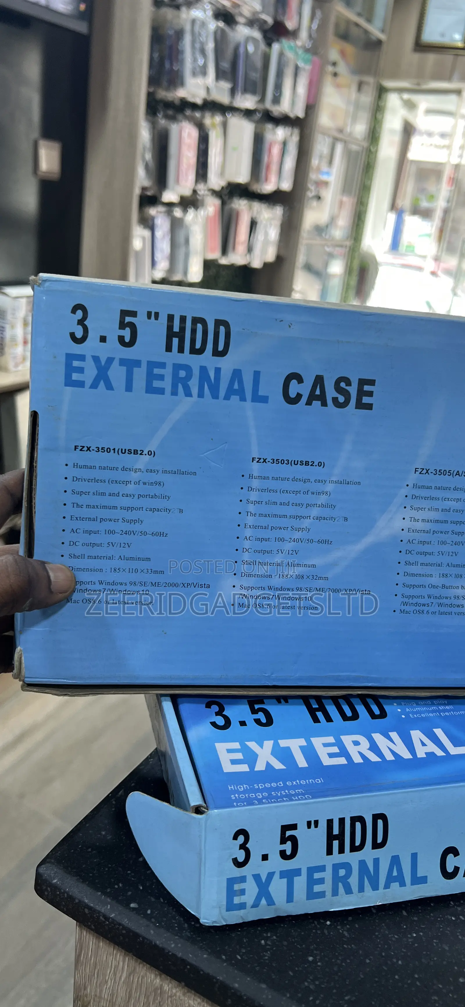 External HDD Case