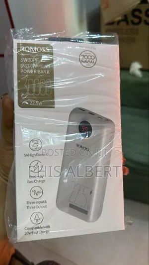 Romoss Sw30pf 30,000mah 22.5w Power Bank