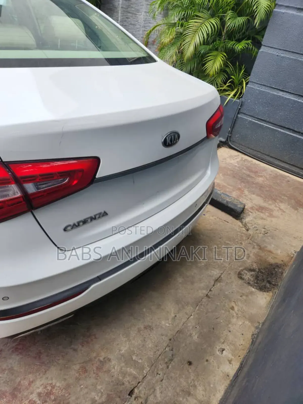 Kia Cadenza 2014 White