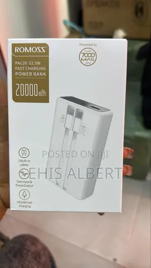 Romoss Pac20 22.5w 20000mah Powerbank