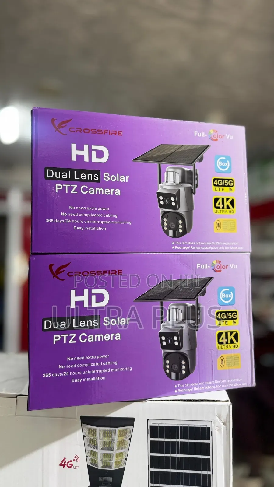 Hd Dual Lens Solar Ptz Camera
