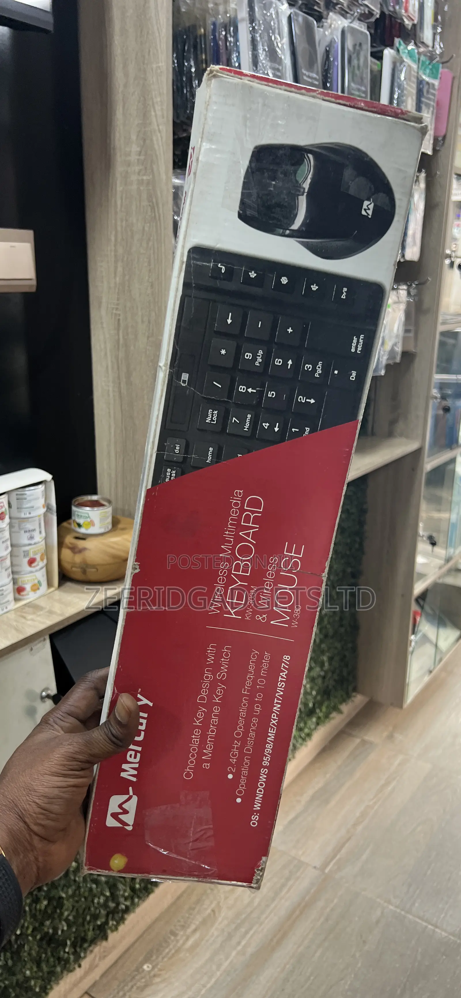 Wireless Keyboard and Mouse