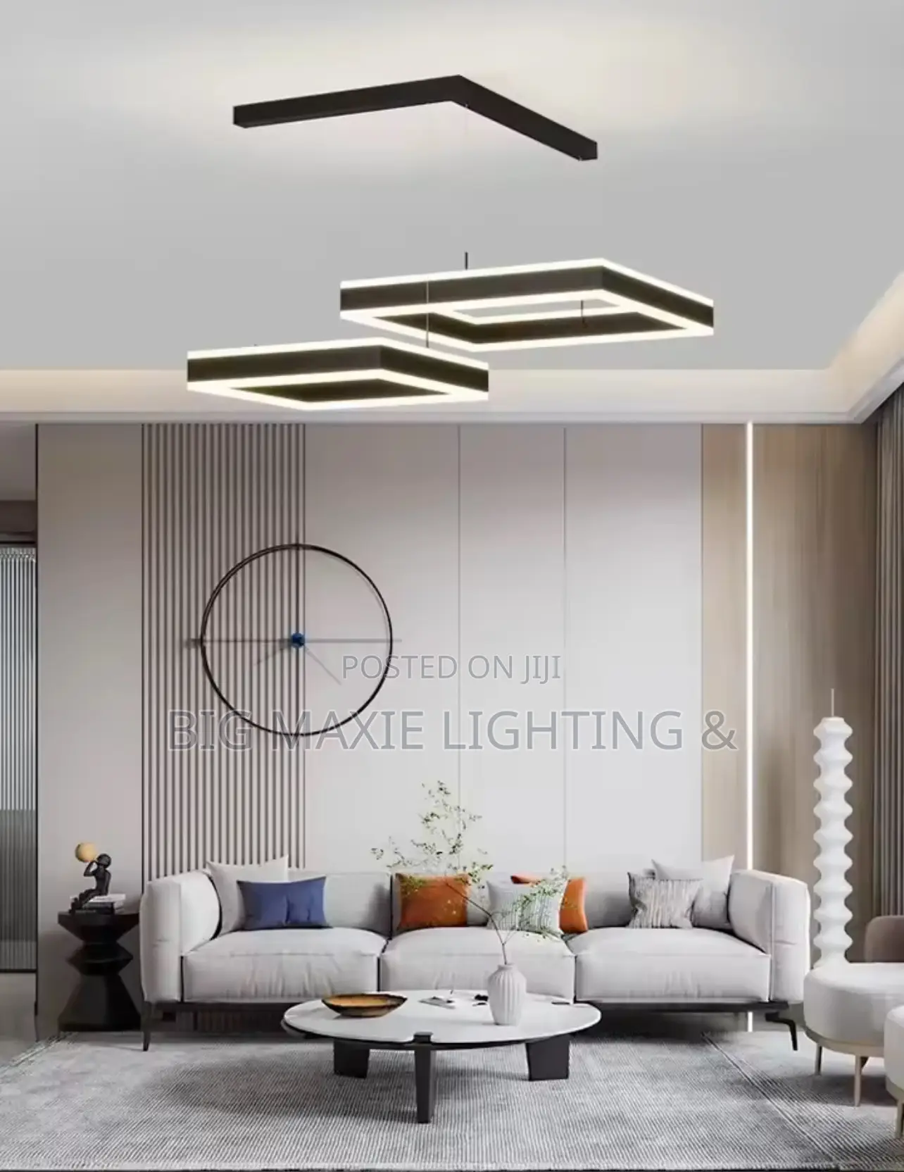Modern Minimalist Living Room Chandelier
