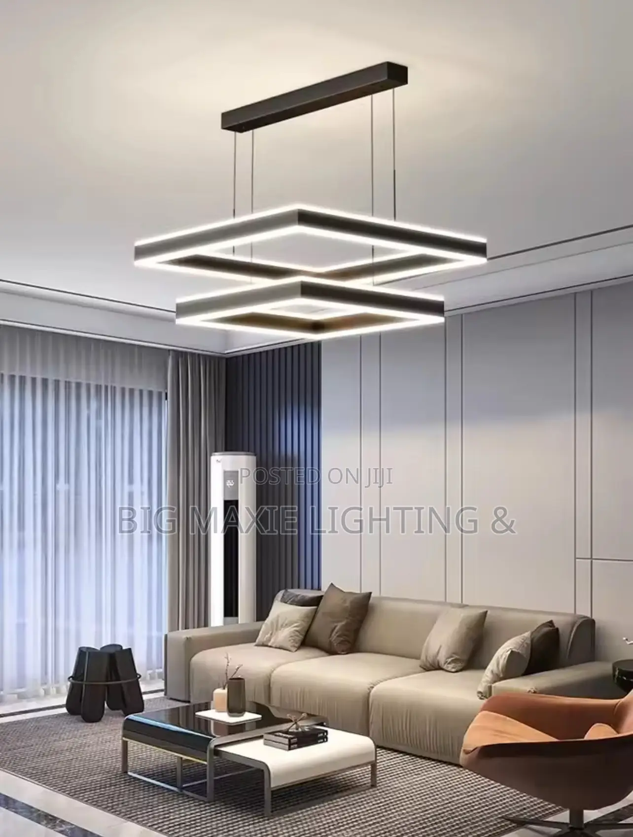 Modern Minimalist Living Room Chandelier