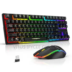 Raiku Wireless Gaming Keyboard and Mouse