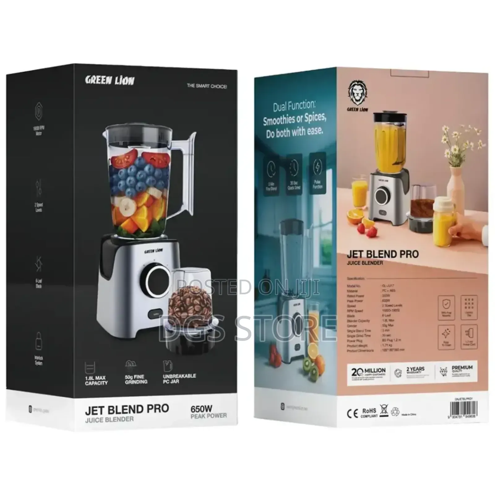 Green Lion Jet Blend Pro Juice Blender