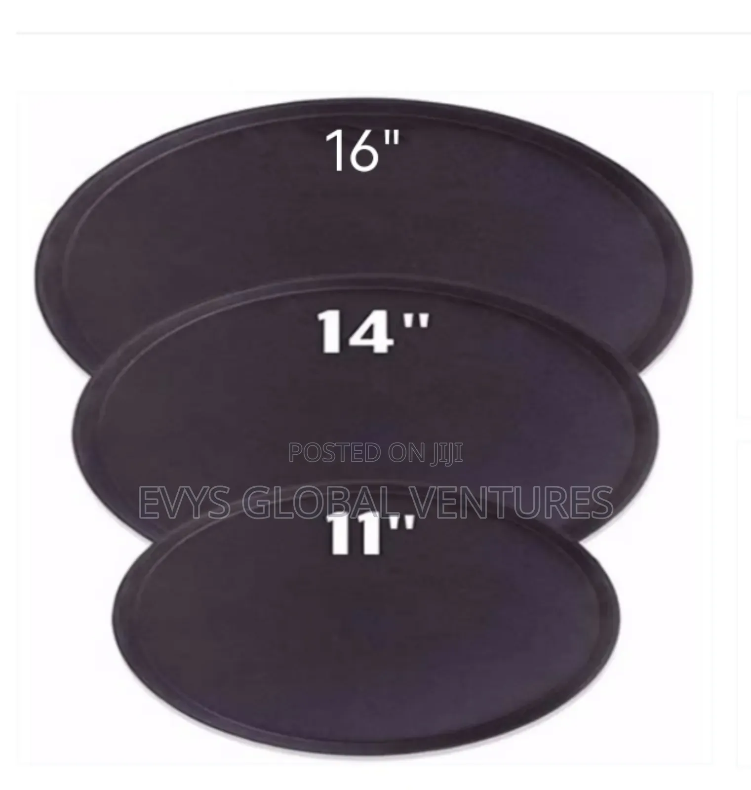 Non Slippery Bar Serving Tray - 3 Set