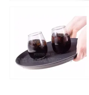 Non Slippery Bar Serving Tray - 3 Set