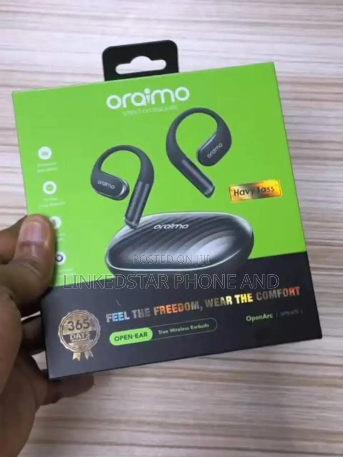 Oraimo Openarc Open-Ear Wireless Earphones