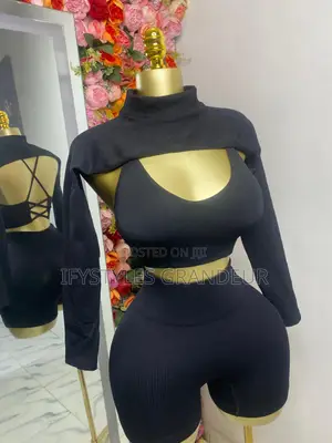 Active Wear Gym Set 3 in 1