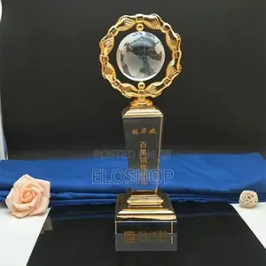 Global Impact Crystal Trophy