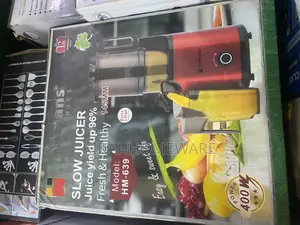 Hoffman Slow Juicer, 145mm Wide Feeder, 400w