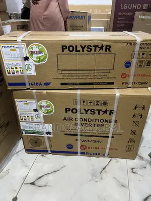 Polystar 1.5hp Inverter Ac – Clean, White Finish
