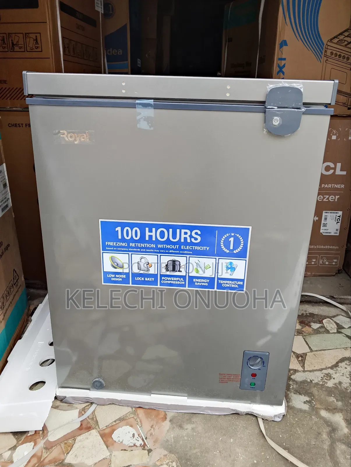 Royal 155lts Deep Freezer With Low Voltage