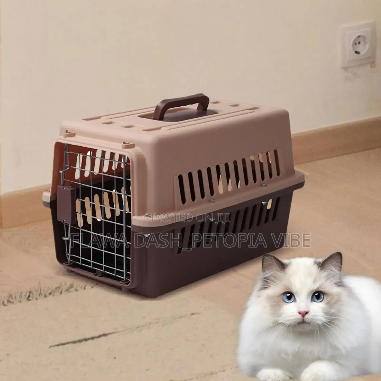 Pet Aviation Box Crate Carrier