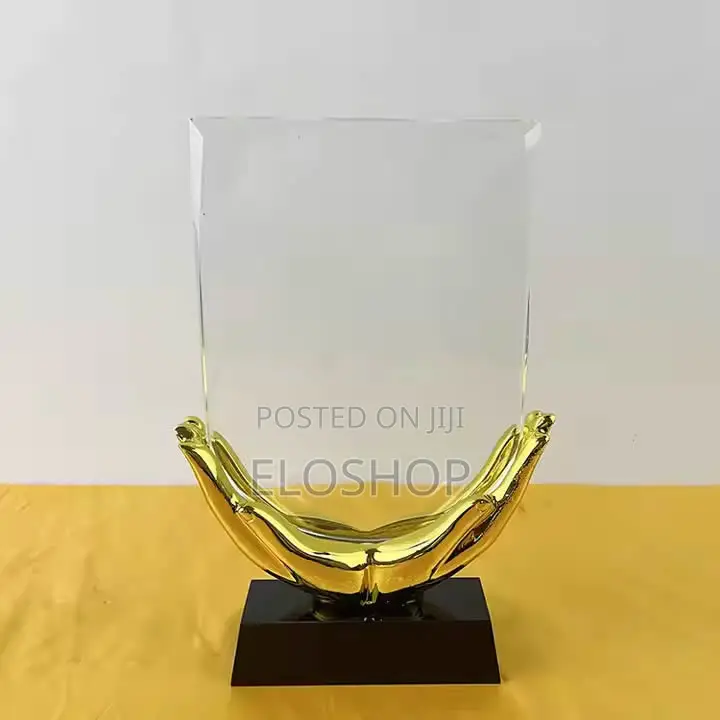 Embrace Design Glass Trophy