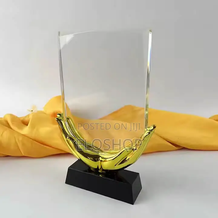 Embrace Design Glass Trophy