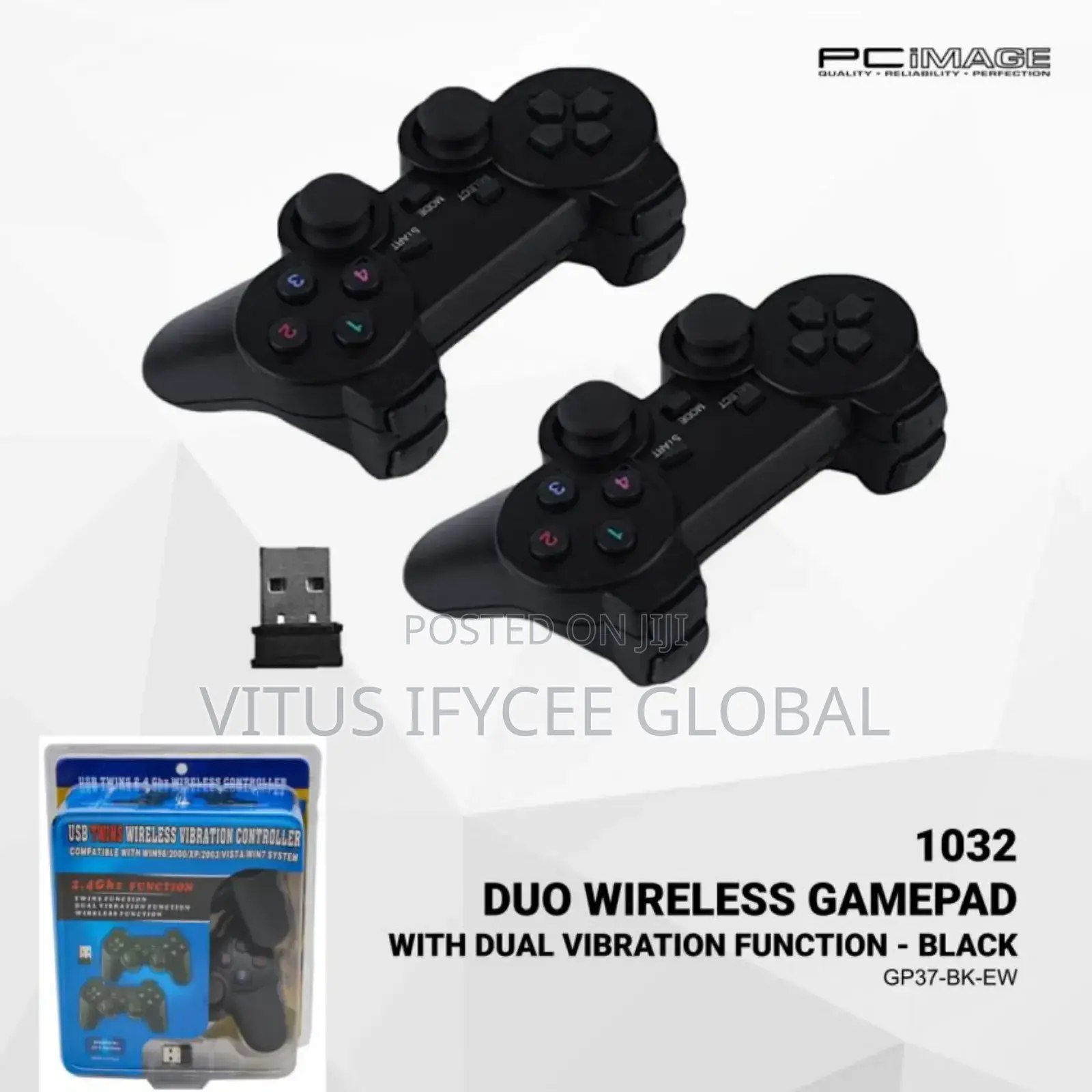 Double Wireless Game Pad
