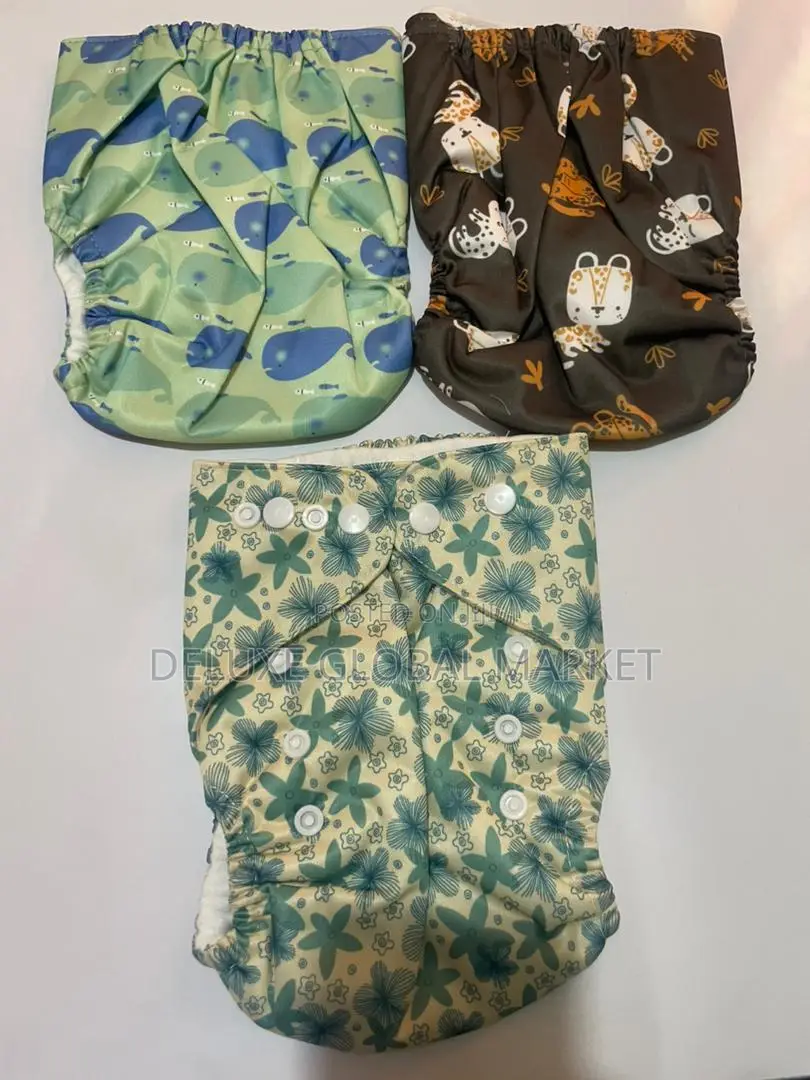 3pcs Reusable Washable Diaper