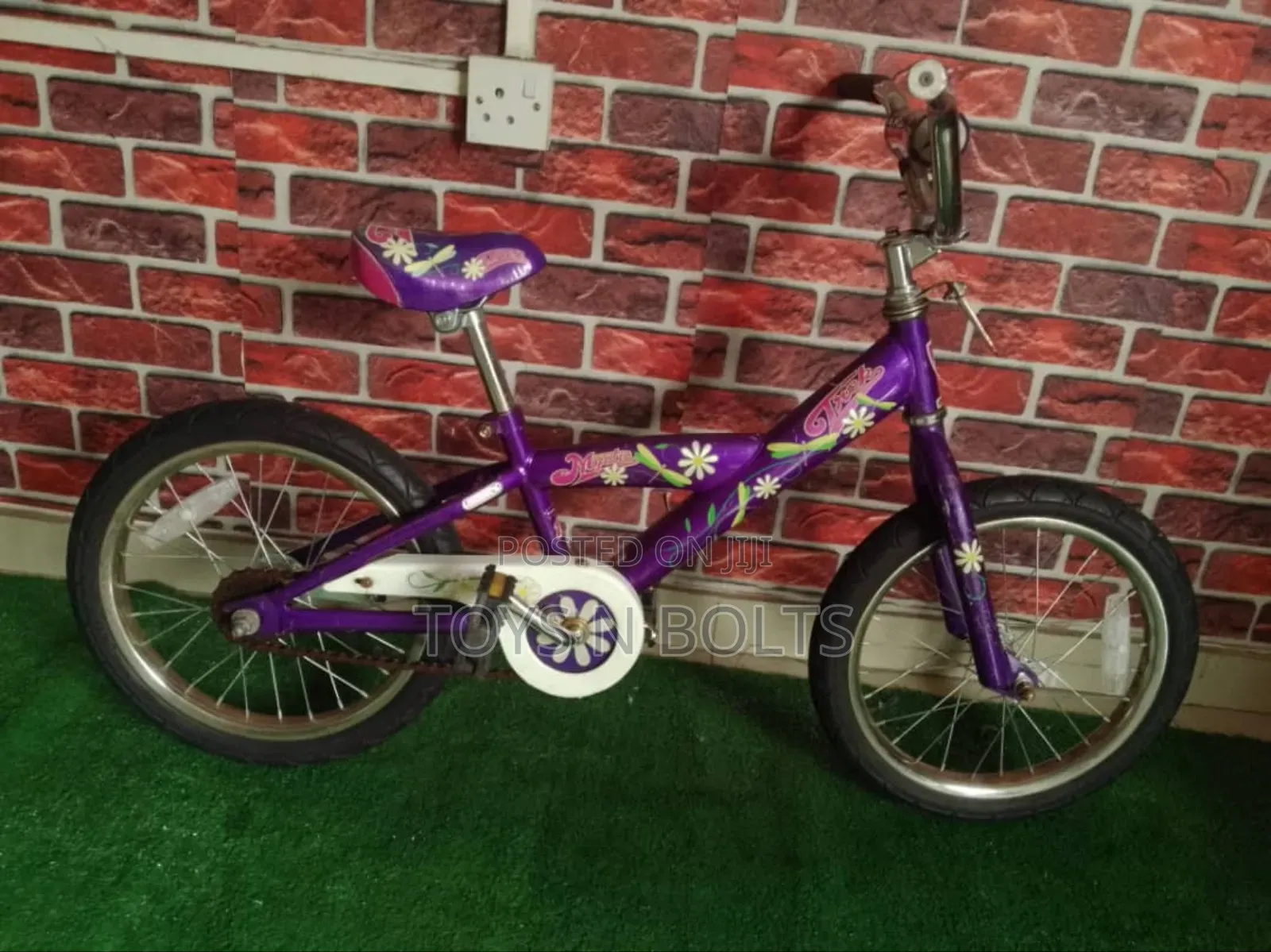 Children Bicycle Size 16 Purple Flex