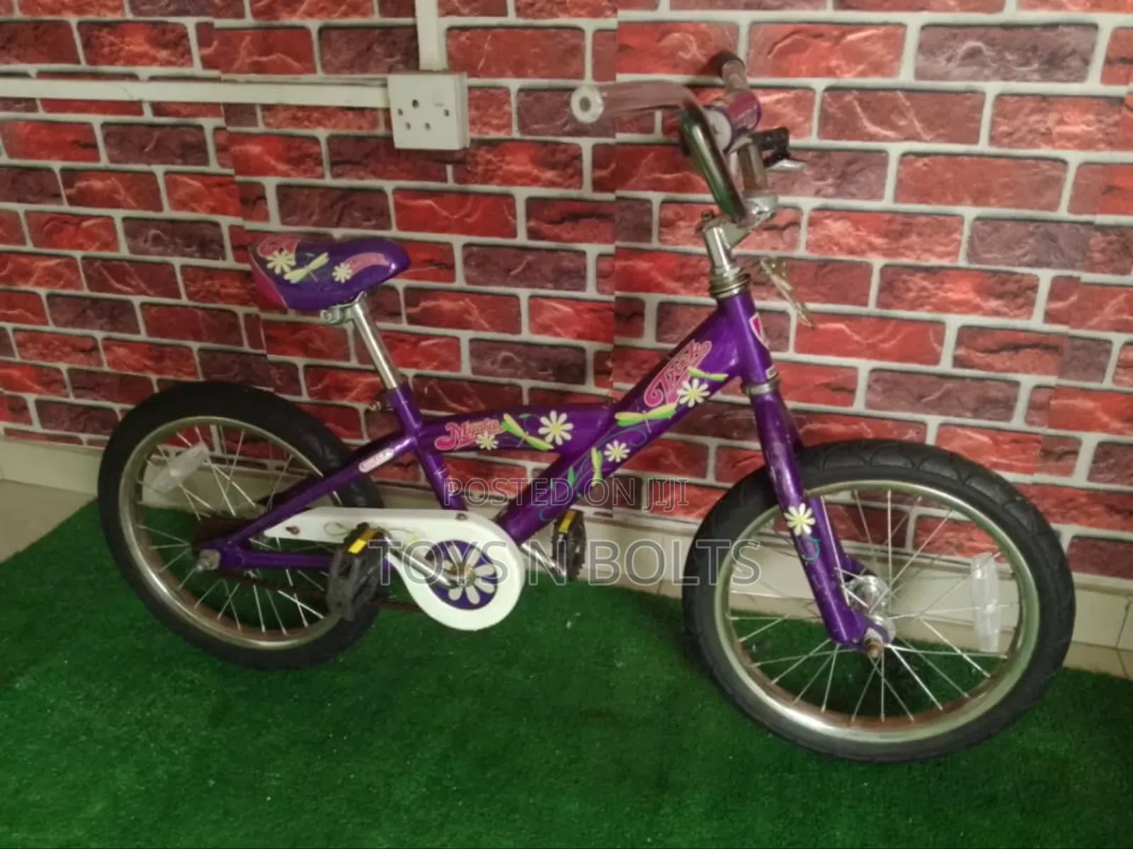 Children Bicycle Size 16 Purple Flex